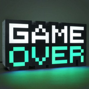 Game Over 8-BIT lampverde